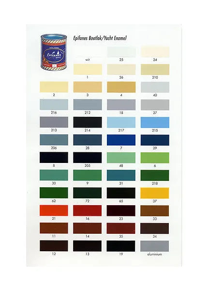 Epifanes Yacht Enamel 072 Dark Green 2 Litre  YE72/2L